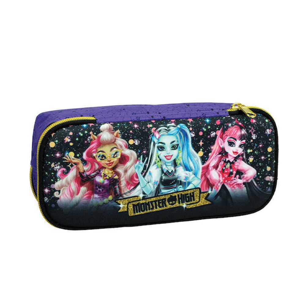 Κασετίνα Βαρελάκι Οβάλ Monster High Boo 350-01144 Gim - 103544