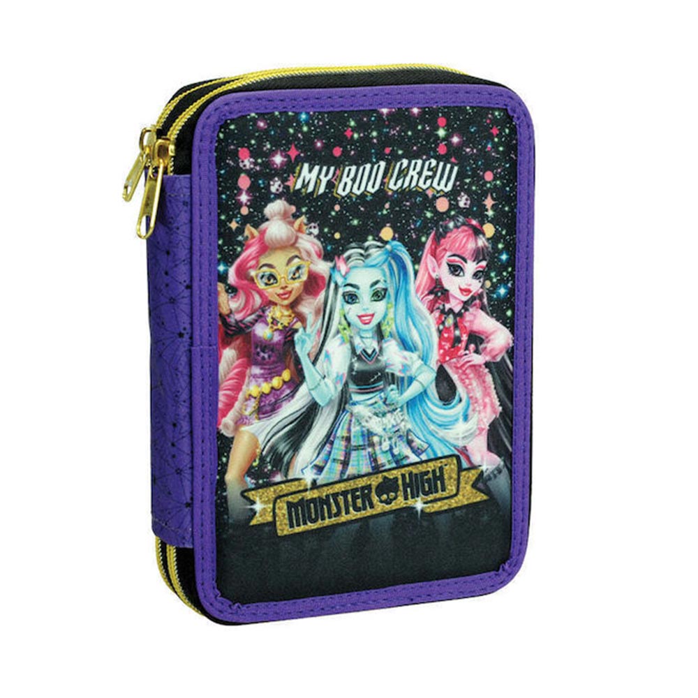 Κασετίνα Διπλή Γεμάτη Monster High Boo 350-01100 Gim - 103550