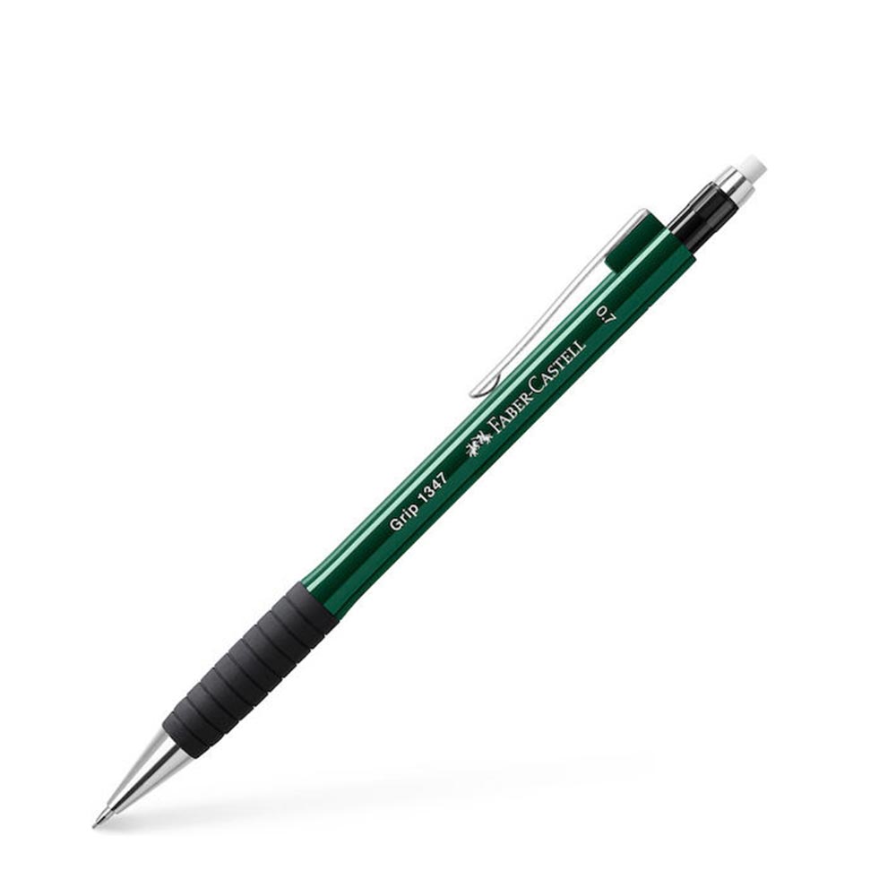 Μηχανικό Μολύβι Grip 7mm Μεταλλικό Πράσινο 134763 Faber Castell - 106182