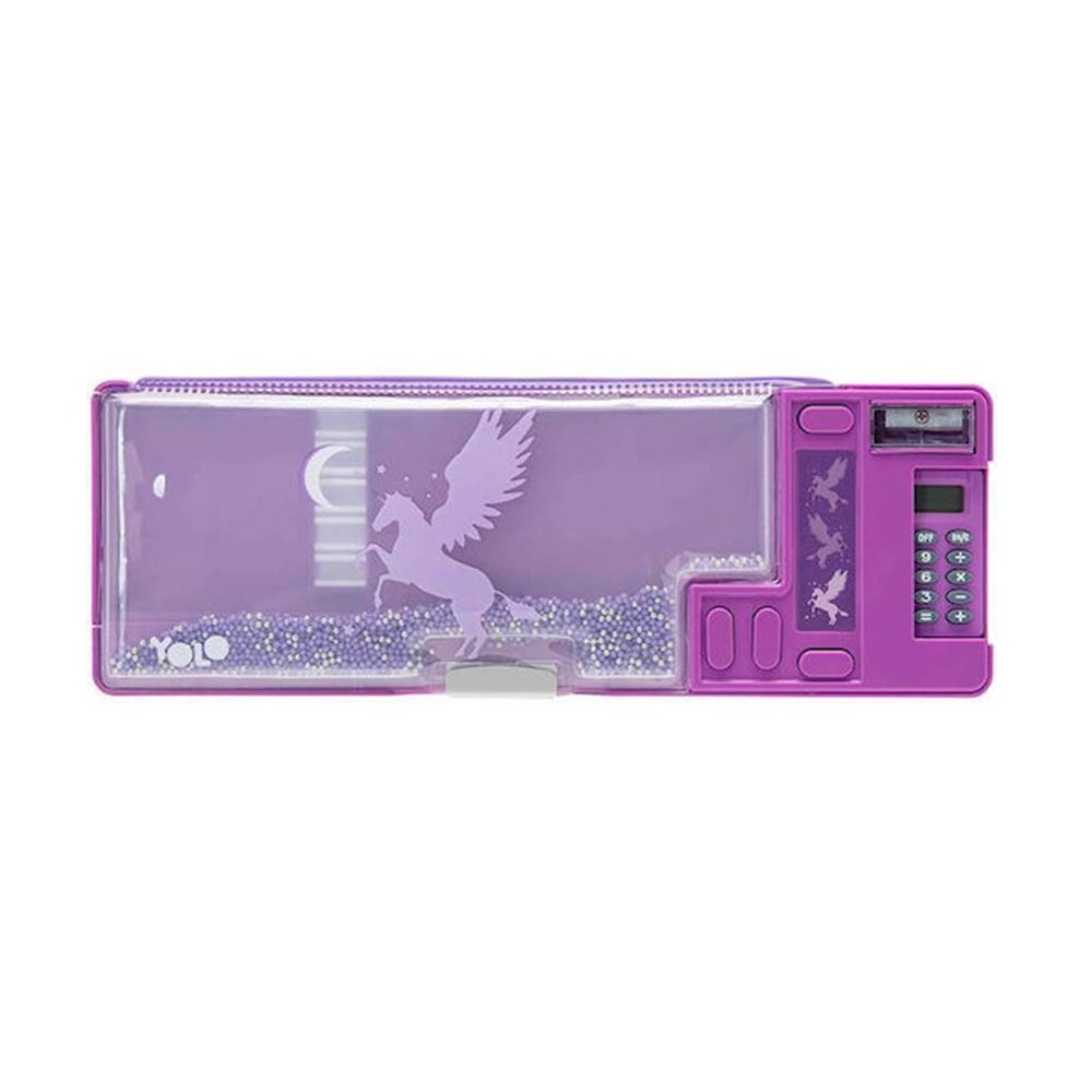Κασετίνα Retro με Κομπιουτεράκι Purple Pegasus 10145 Yolo  - 1