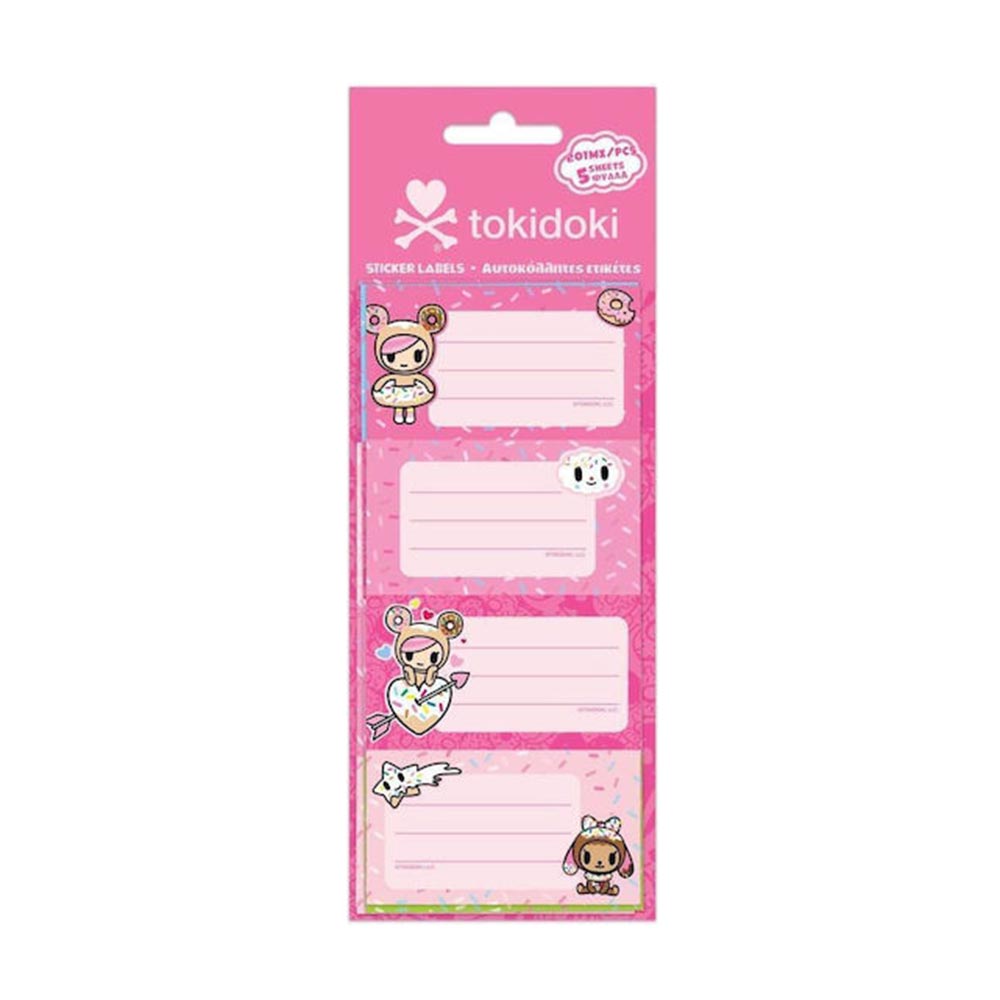 Σχολικές Ετικέτες Tokidoki 5Φ 20τμχ 470337 Diakakis - 104423