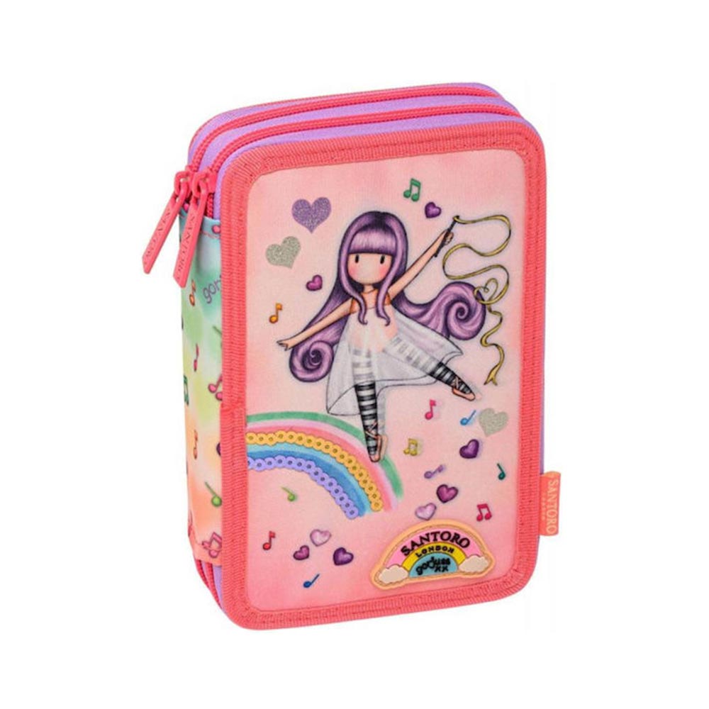 Κασετίνα Διπλή Γεμάτη Little Dancer Santoro's Gorjuss 257333 Graffiti - 103959
