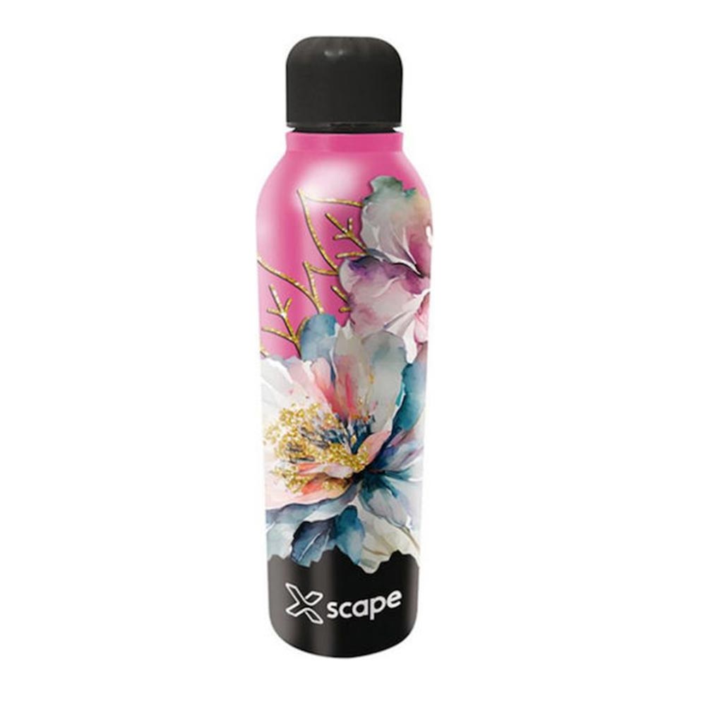 Ανοξείδωτο Μπουκάλι Θερμός Λουλούδι 500ml 259415 Graffiti - 105199