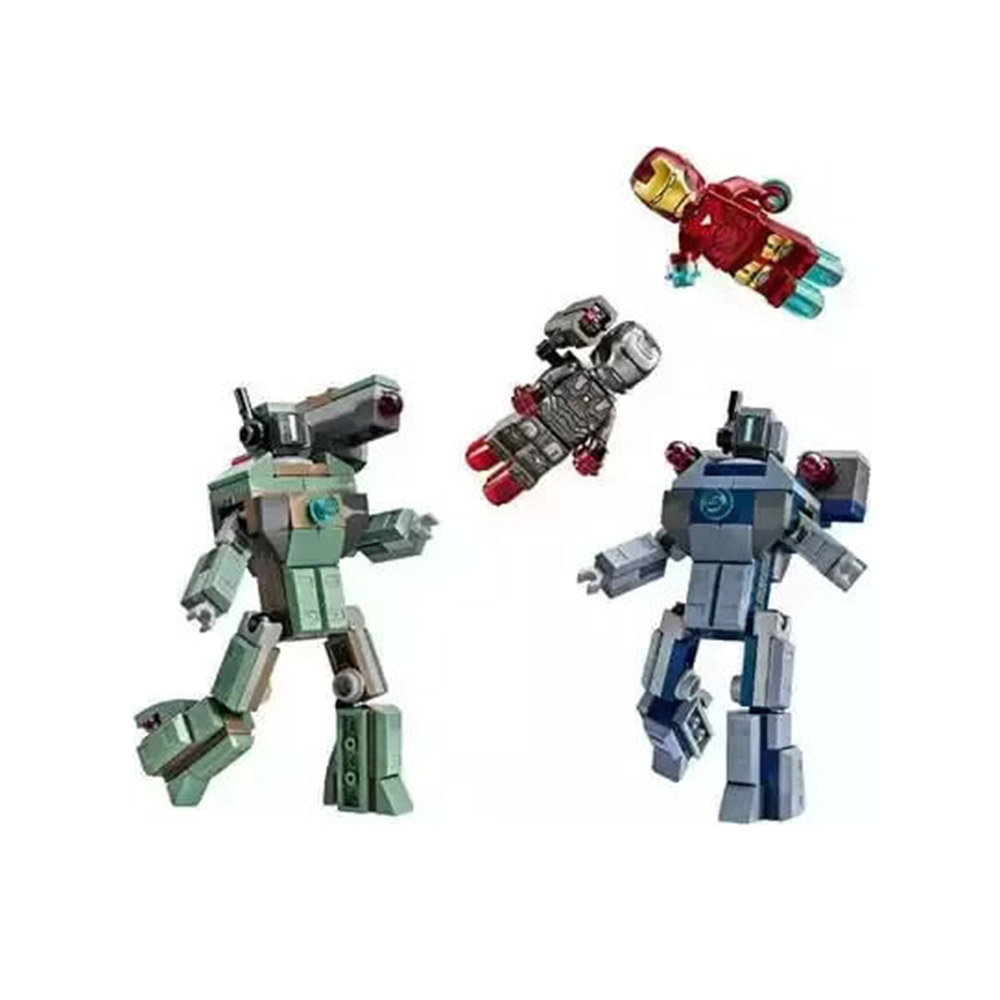 Super Heroes Iron Man & War Machine vs. Hammer Drones 76320 Lego - 2