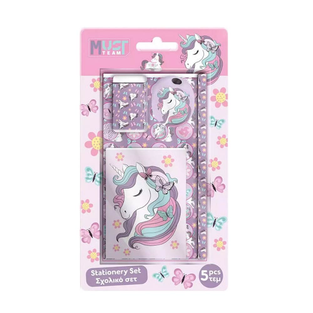  Σχολικό Σετ Lovely Unicorn 5τμχ 586487 Diakakis - 104882