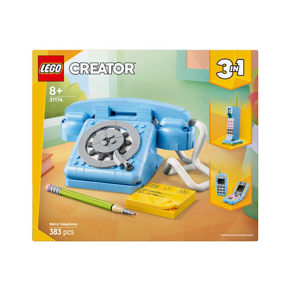 Creator 3in1 Retro Telephone 31174 Lego - 111021
