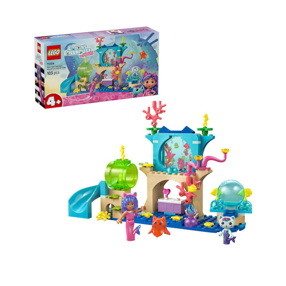 Gabby's Dollhouse Mermaid Gabby's Aquarium Adventure 11204 Lego - 1