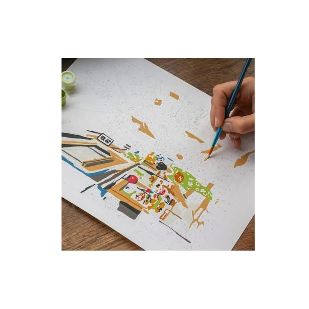 Σετ Ζωγραφικής με Αριθμούς Petit Pinceau Kyoto 350062 La Épicerie - 3