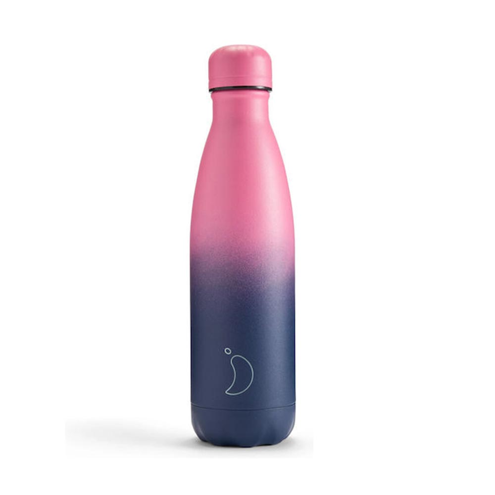 Ανοξείδωτο Μπουκάλι Θερμός Gradient Pink Navy 500ml 22804 Chillys - 108071