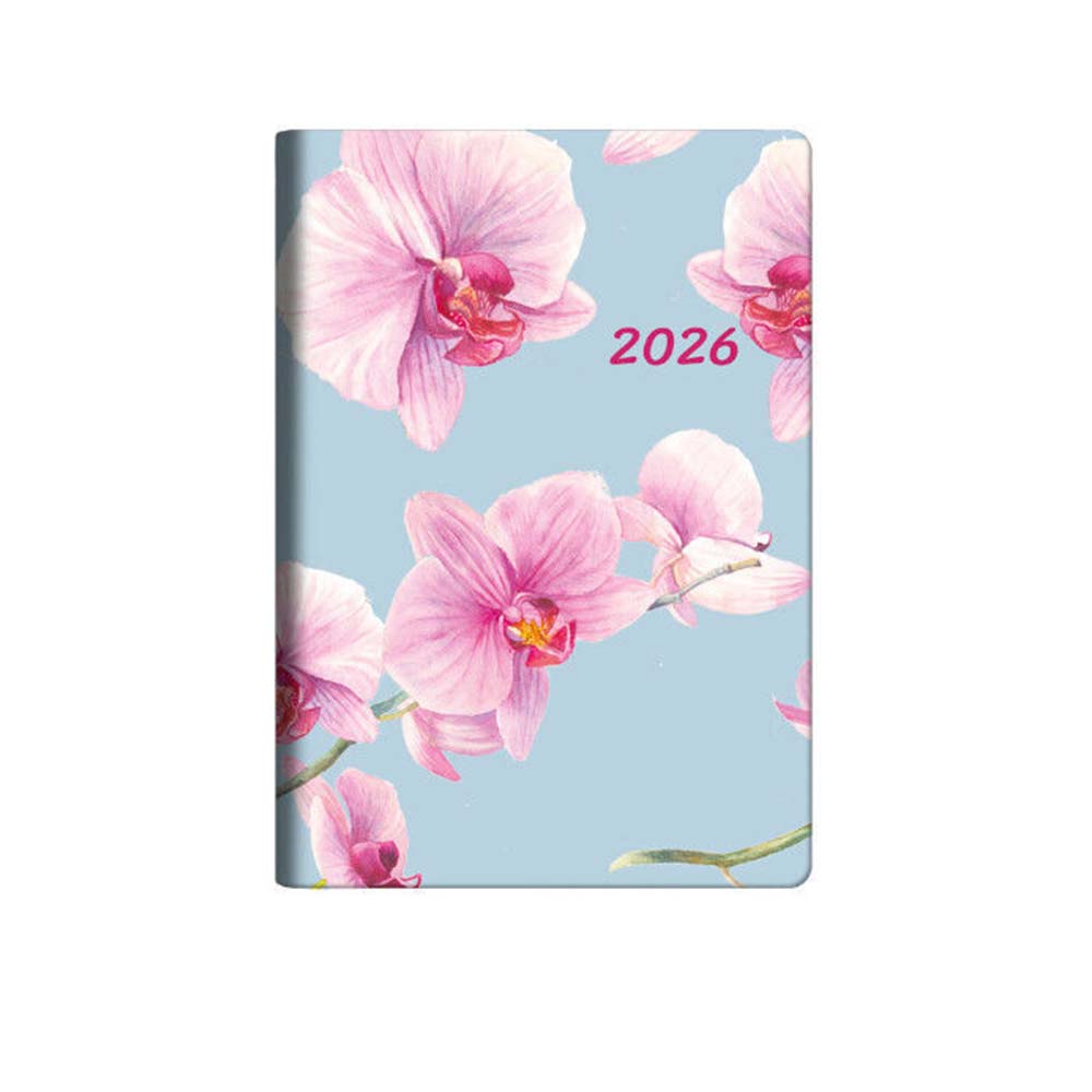 Ημερολόγιο Ημερήσιο 2026  Orchid Flowers 9X13cm 70599.001 Theofylaktos - 111469