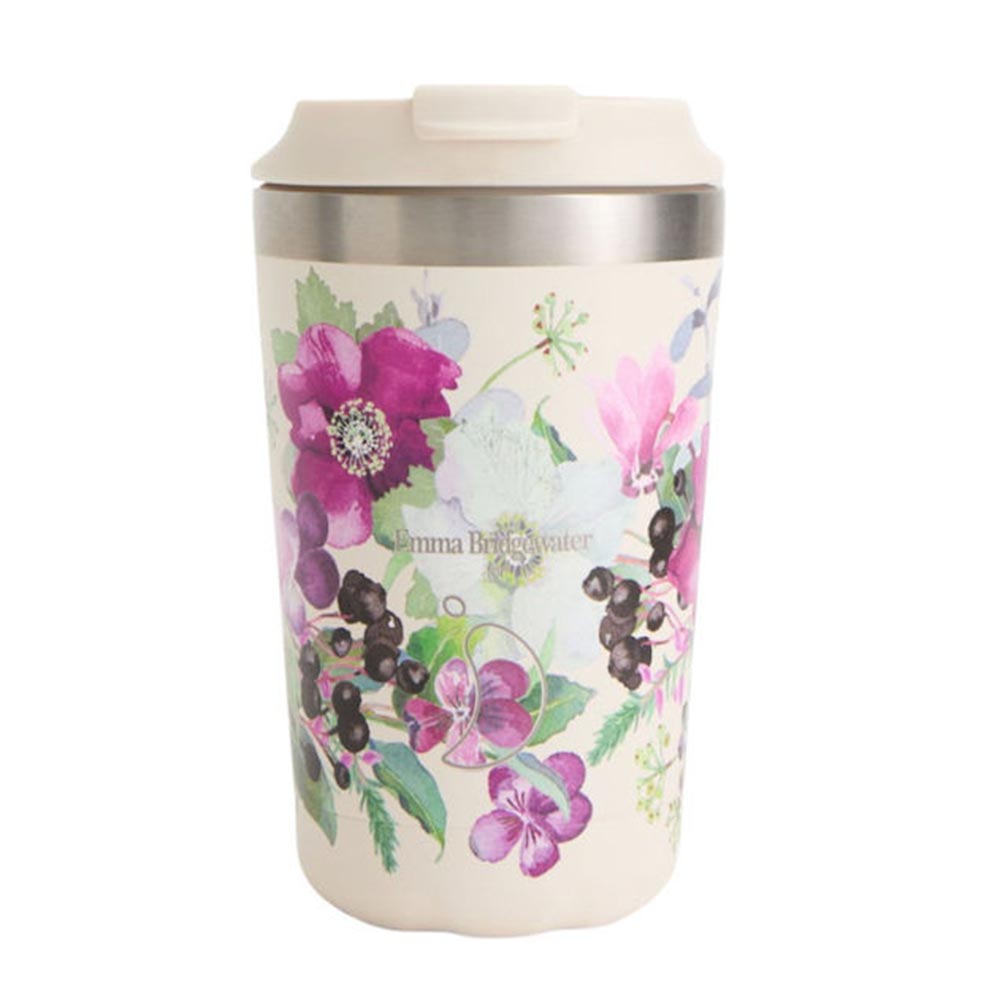 Ανοξείδωτο Ισοθερμικό Ποτήρι Θερμός E.B. Winter Flowers 340ml 22819 Chillys - 1