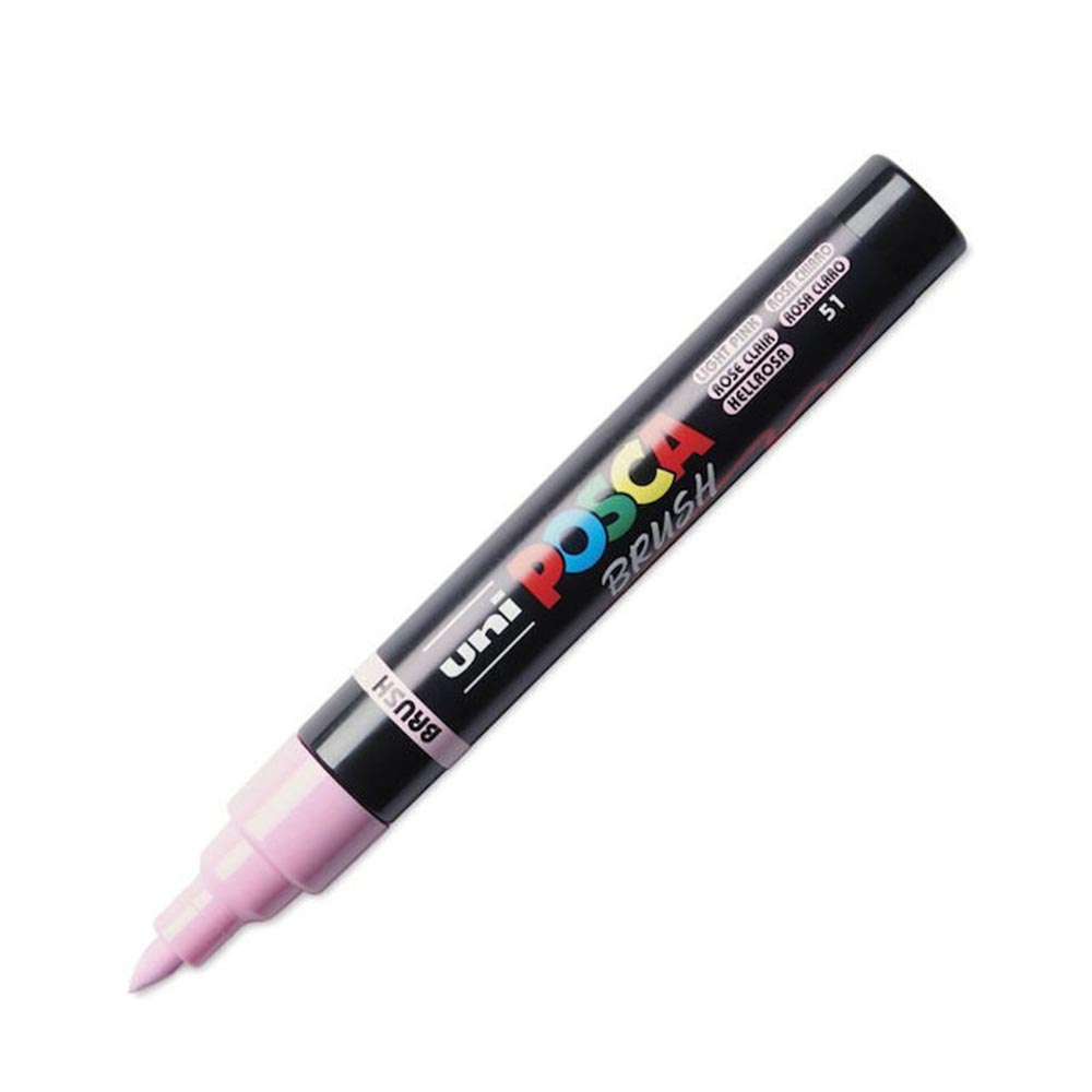 Μαρκαδόρος Brush PC-5BR L.Pink Posca