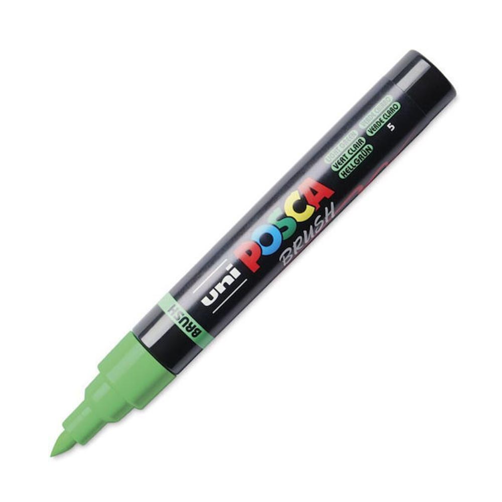 Μαρκαδόρος Brush PC-5BR L.Green Posca