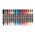 Σετ Μαρκαδόροι Brush 16 τεμαχίων 1-4mm Posca - 1