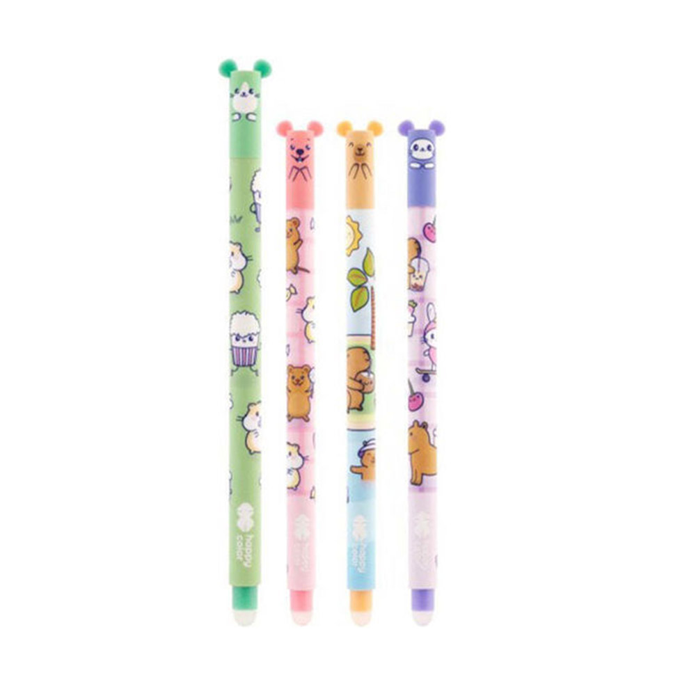 Στυλό Gel Με Μπλε Mελάνι - Cuties Σε Διάφορα Σχέδια 018662 Happy Color - 108409