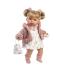 Κούκλα Elena , Ξανθιά με Ροζ Γούνινο Παλτό , Φόρεμα και Καλτσάκια 42εκ 42408 Llorens Dolls - 0
