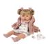 Κούκλα Elena , Ξανθιά με Ροζ Γούνινο Παλτό , Φόρεμα και Καλτσάκια 42εκ 42408 Llorens Dolls - 1