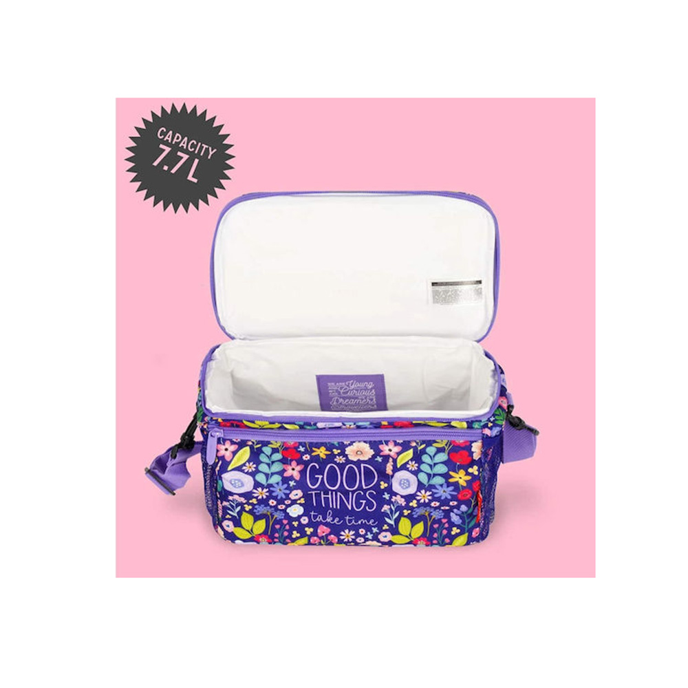 Ισοθερμικό Τσαντάκι Φαγητού Ώμου - Χειρός Flowers 7.7L SLBAG0004 Legami - 2