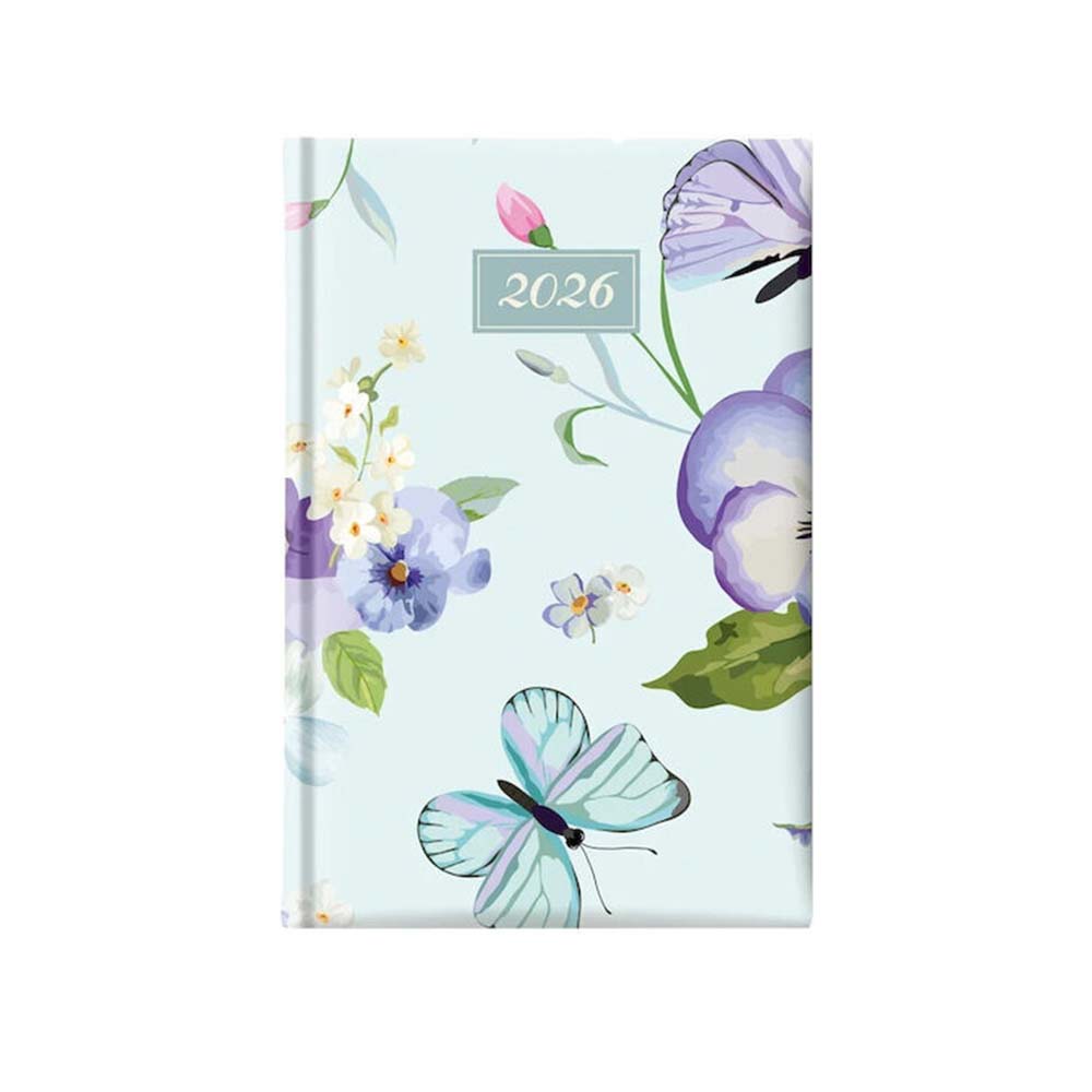 Ημερολόγιο Ημερήσιο 2026 Blooming Butterfly 11x16.5cm 68599.002 Theofylaktos - 111436