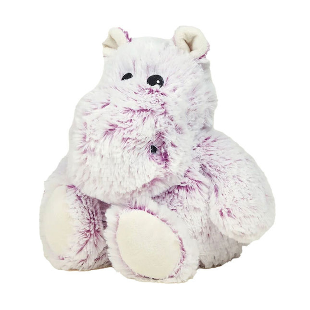 Λούτρινο - Θερμοφόρα Junior Ιπποπόταμος Marshmallow JUN-HIP-1 Warmies - 109439