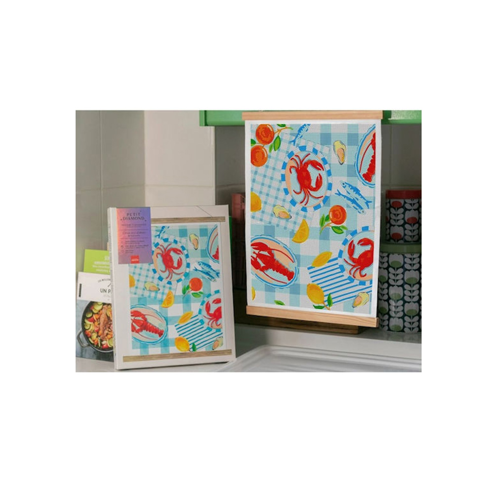 Σετ Ζωγραφικής με Διαμάντια - Petit Diamond Citrus & Lobster 352013 La Petit Épicerie - 1