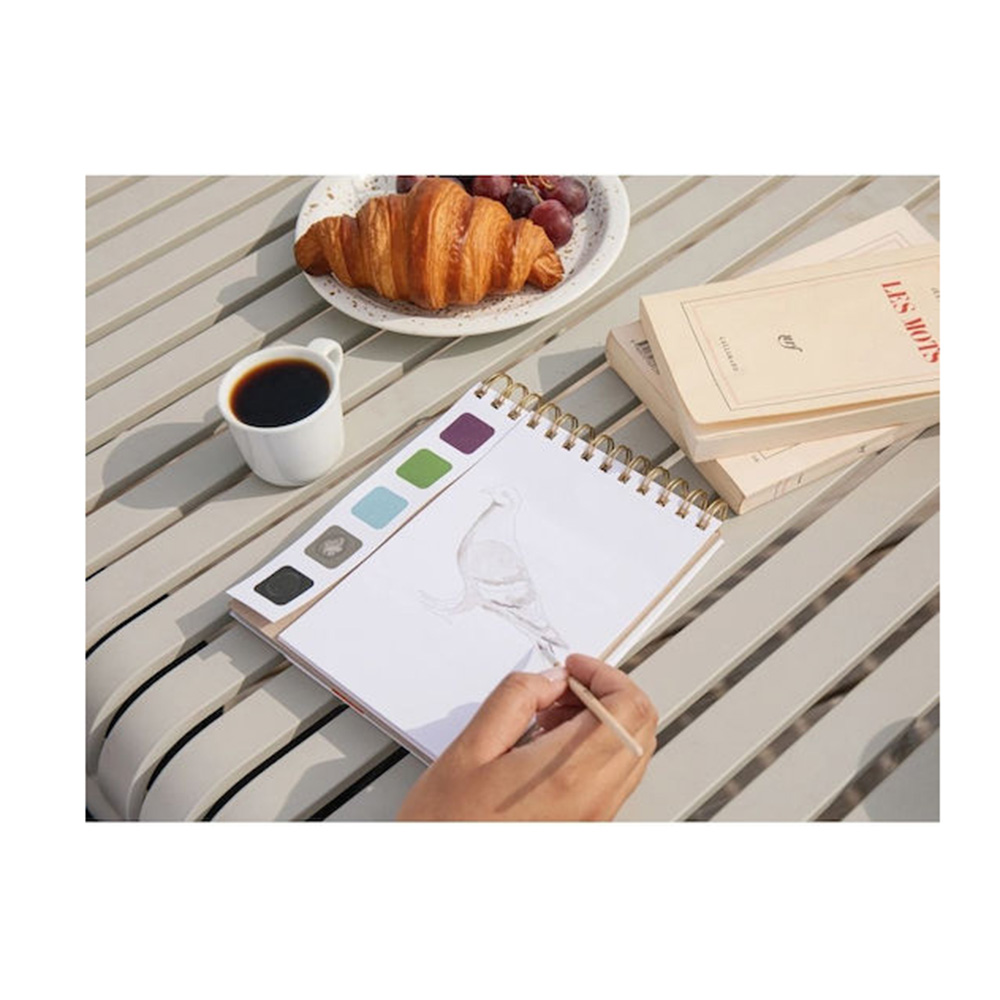 Σετ Ζωγραφικής - Βιβλίο Ταξιδιού Ακουαρέλα - Άνοιξη στο Παρίσι 357002  La Petit Épicerie - 1