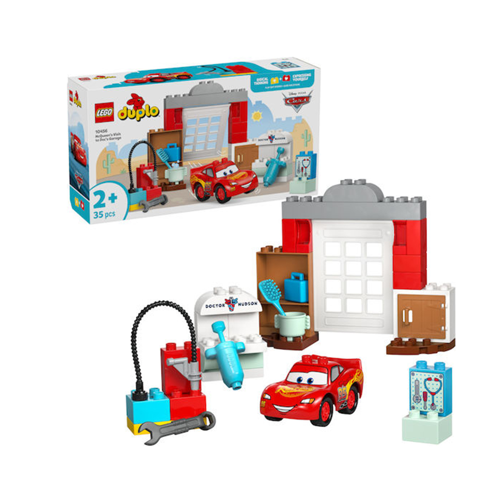  Duplo Disney McQueen's Visit To Doc's Garage 10456 Lego - 2