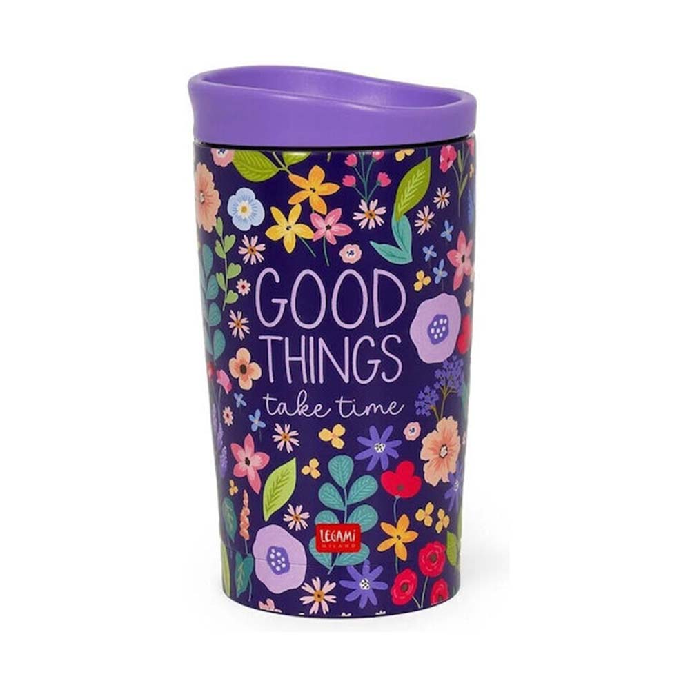 Κούπα Θερμός Ανοξείδωτο - Hot&Cold 275ml Flowers NTUM0005 Legami - 112044