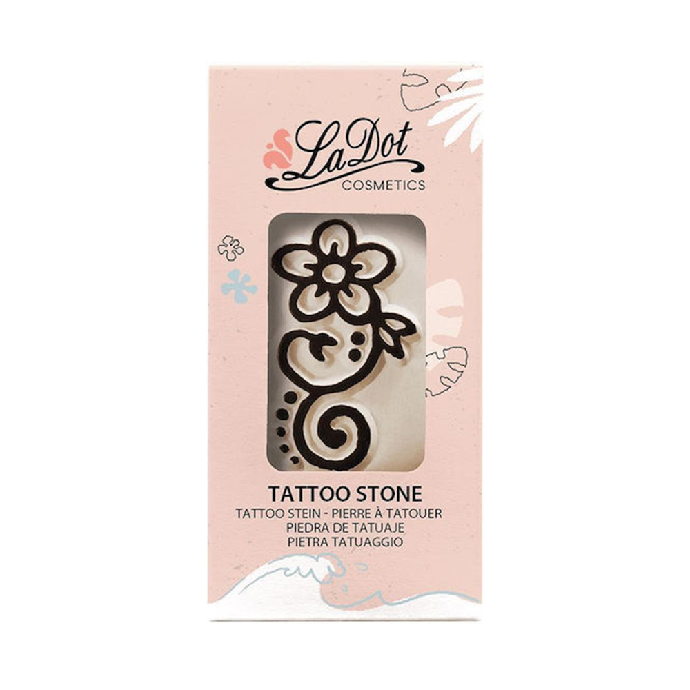 Στάμπα Για Τατουάζ Απο Πέτρα Medium Curl Flower LAM175 LaDot - 118623