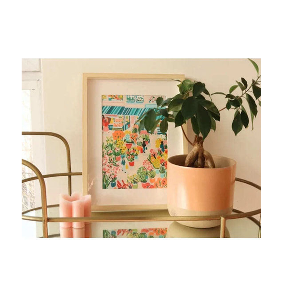 Σετ Ζωγραφικής με Αριθμούς Petit Pinceau Flower Market 350038 La Epicerie - 2