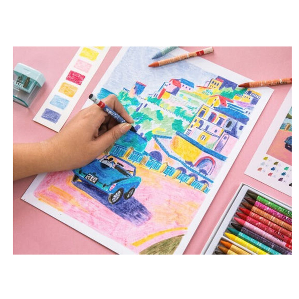 Σετ Ζωγραφικής με Αριθμούς & Λαδοπαστέλ - Petit Pastel Drive 356000 La Épicerie - 4