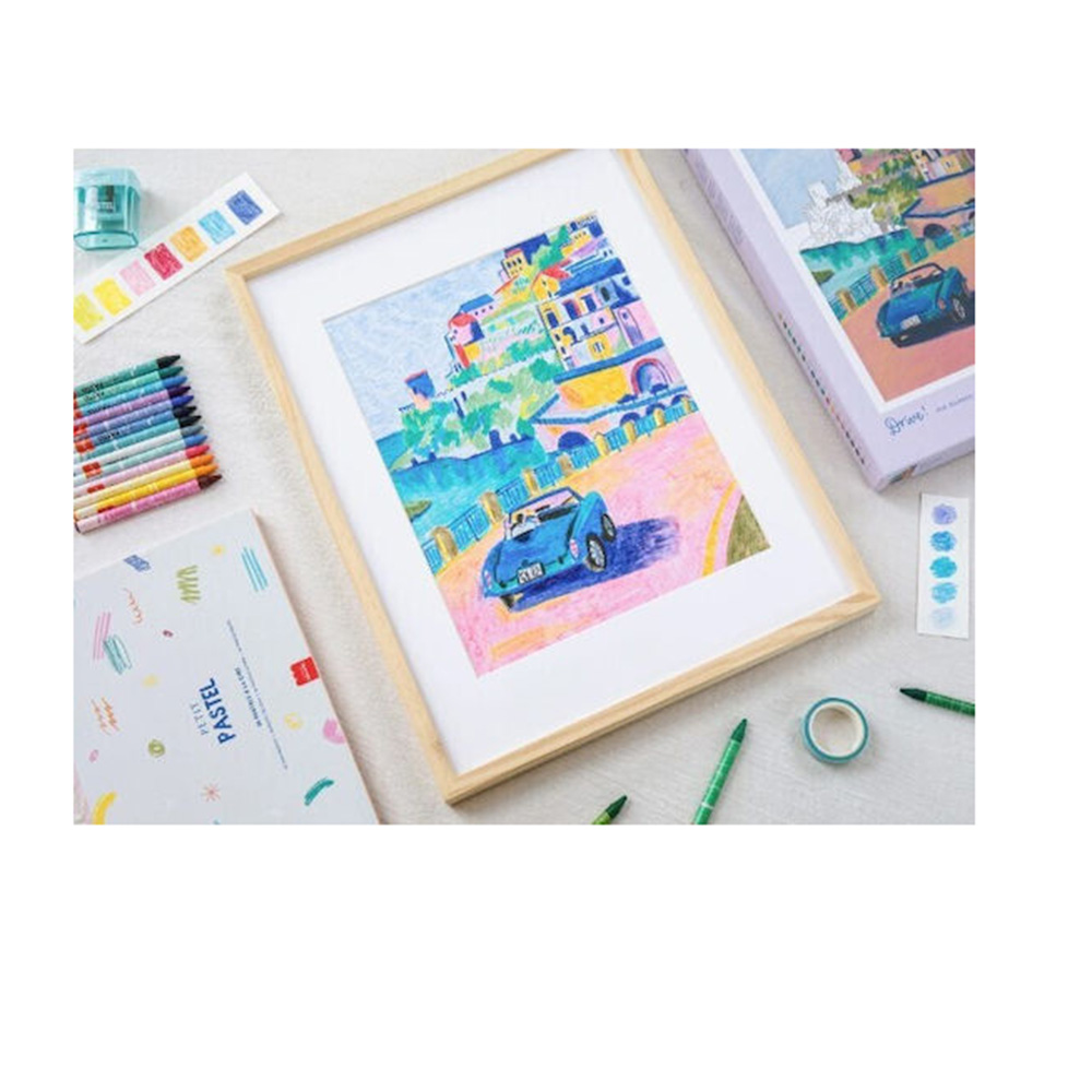 Σετ Ζωγραφικής με Αριθμούς & Λαδοπαστέλ - Petit Pastel Drive 356000 La Épicerie - 3