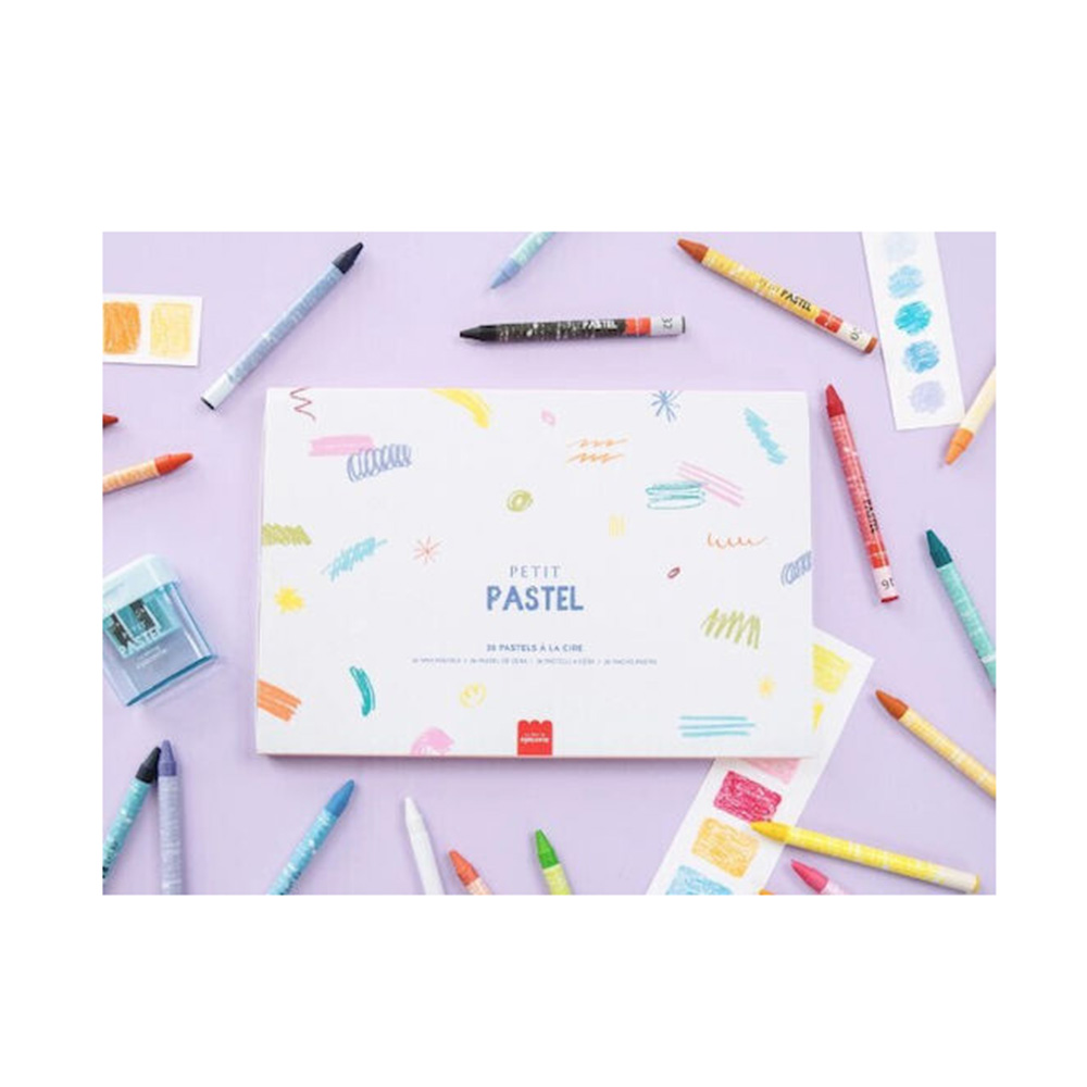 Σετ Ζωγραφικής με Αριθμούς & Λαδοπαστέλ - Petit Pastel Drive 356000 La Épicerie - 2