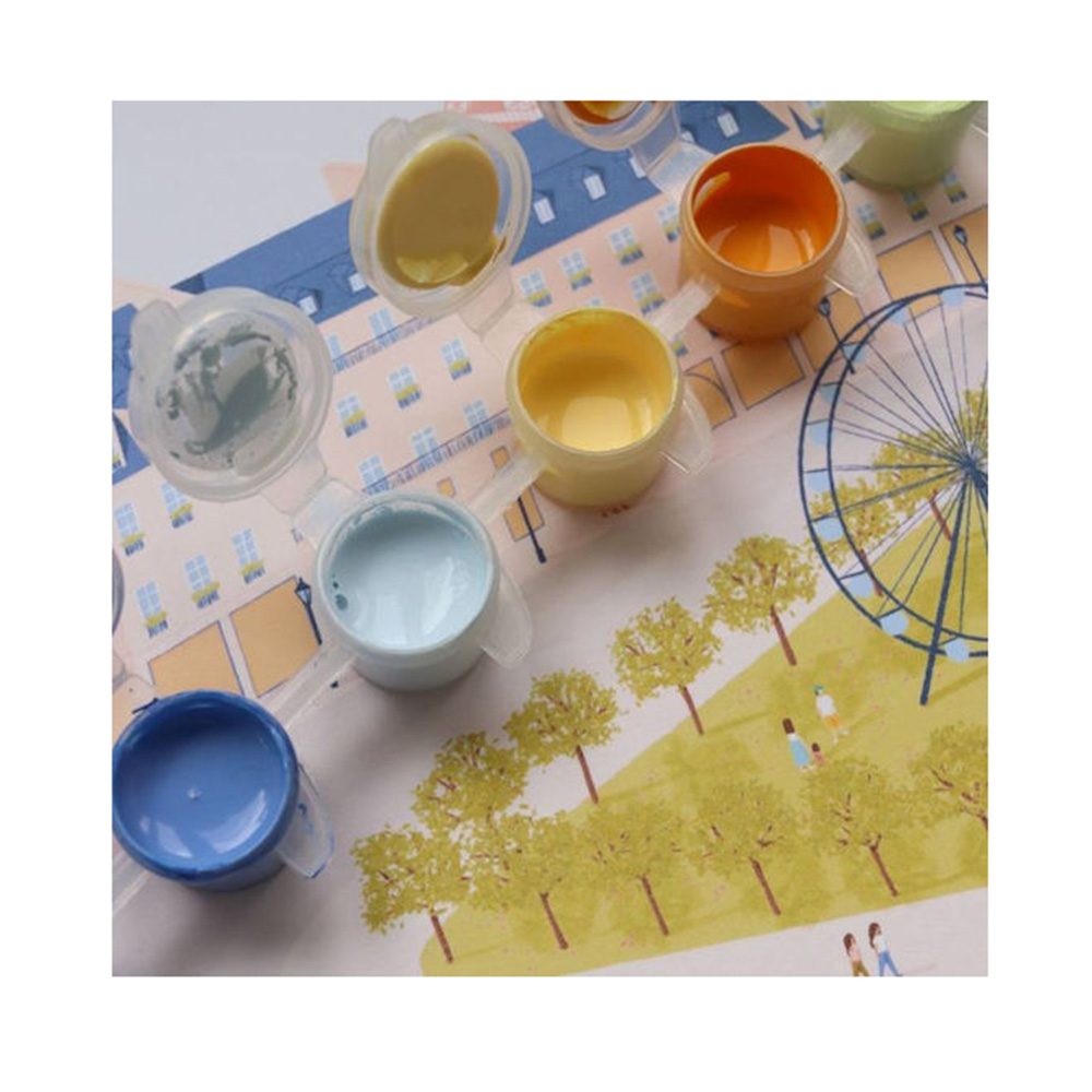 Σετ Ζωγραφικής με Αριθμούς Petit Pinceau Un printemps à Paris 350048 La Épicerie - 3