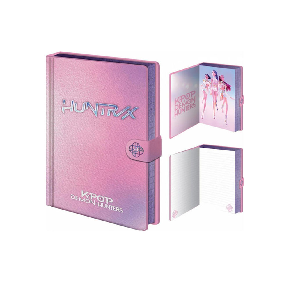 Σημειωμστάριο Α5 240Φ K-Pop Demon Hunters - Premium Notebook with Clasp SR2510689 Pyramid International - 113352