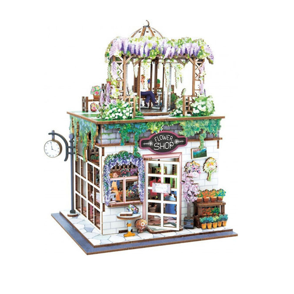 Ξύλινη Κατασκευή 3D Florist’s Diorama 10+ ετών 68075 Buki France - 1