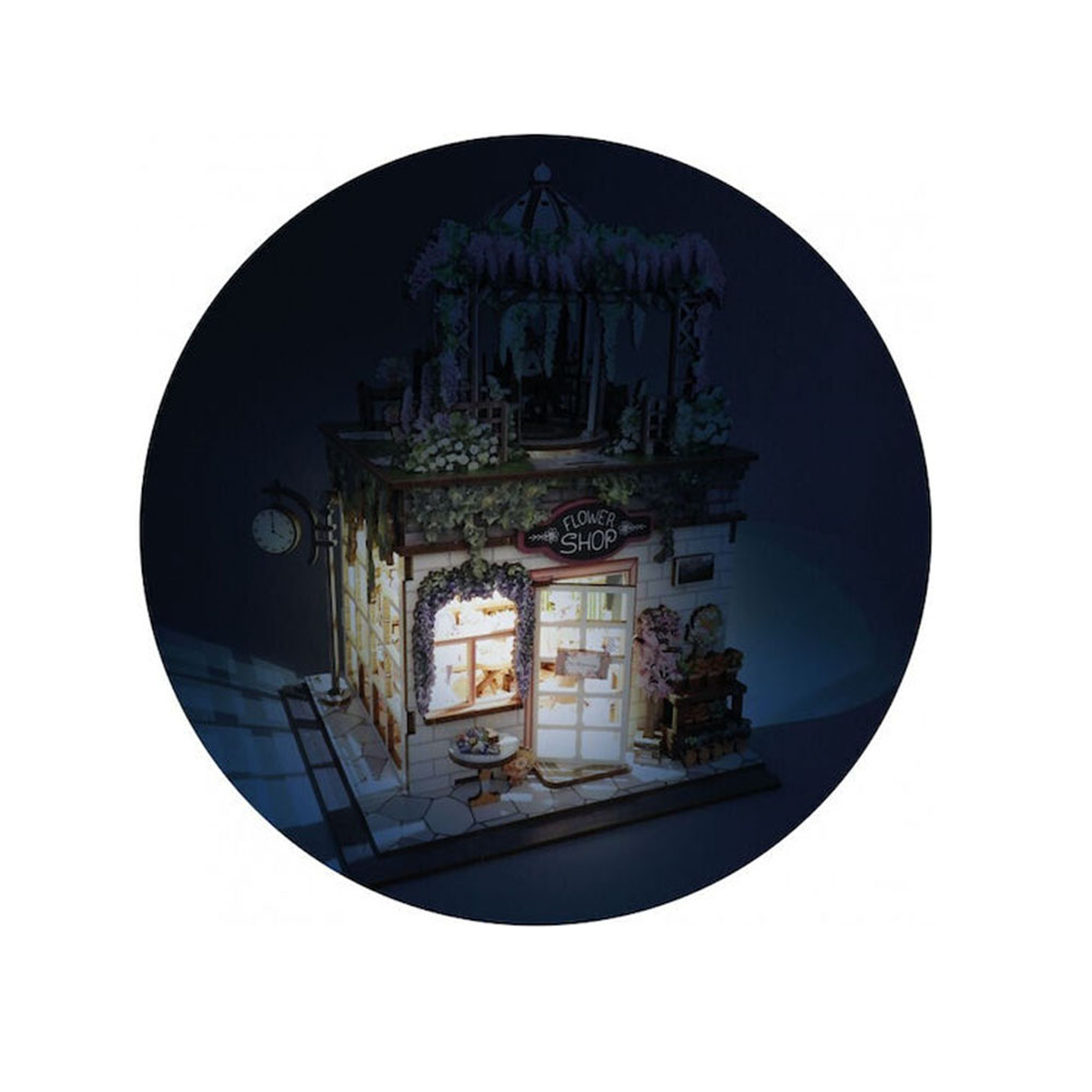 Ξύλινη Κατασκευή 3D Florist’s Diorama 10+ ετών 68075 Buki France - 5