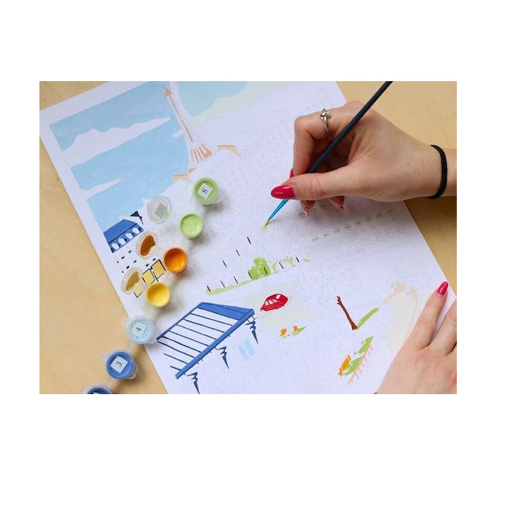 Σετ Ζωγραφικής με Αριθμούς Petit Pinceau Un printemps à Paris 350048 La Épicerie - 5