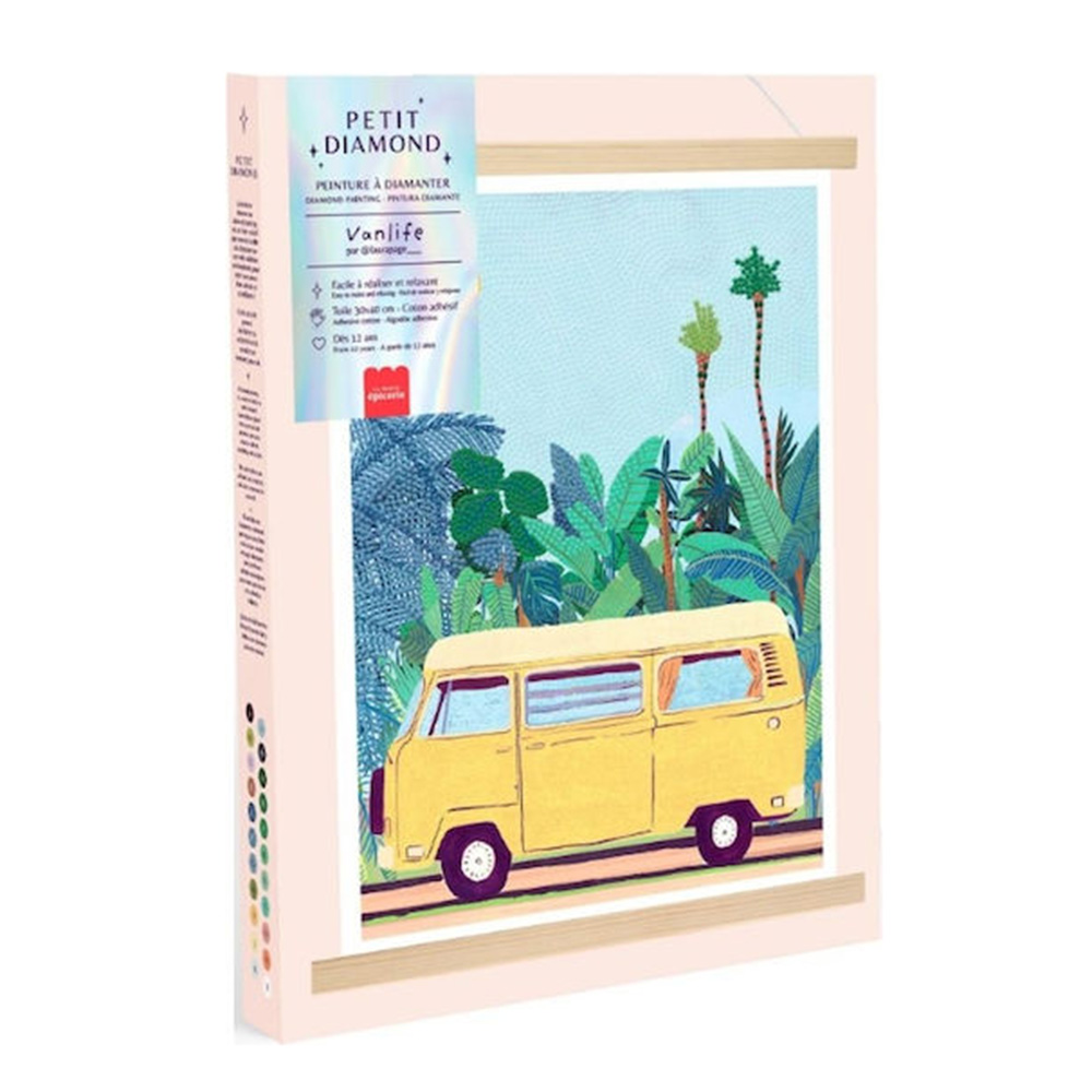 Σετ Ζωγραφικής με Διαμάντια - Petit Diamond Van Life 352015 La Petit Épicerie - 3
