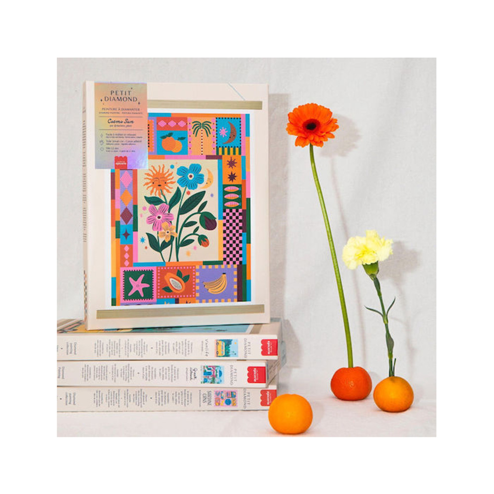 Σετ Ζωγραφικής με Διαμάντια -Petit Diamond Cosmo Sun 352017 La Petit Épicerie - 2