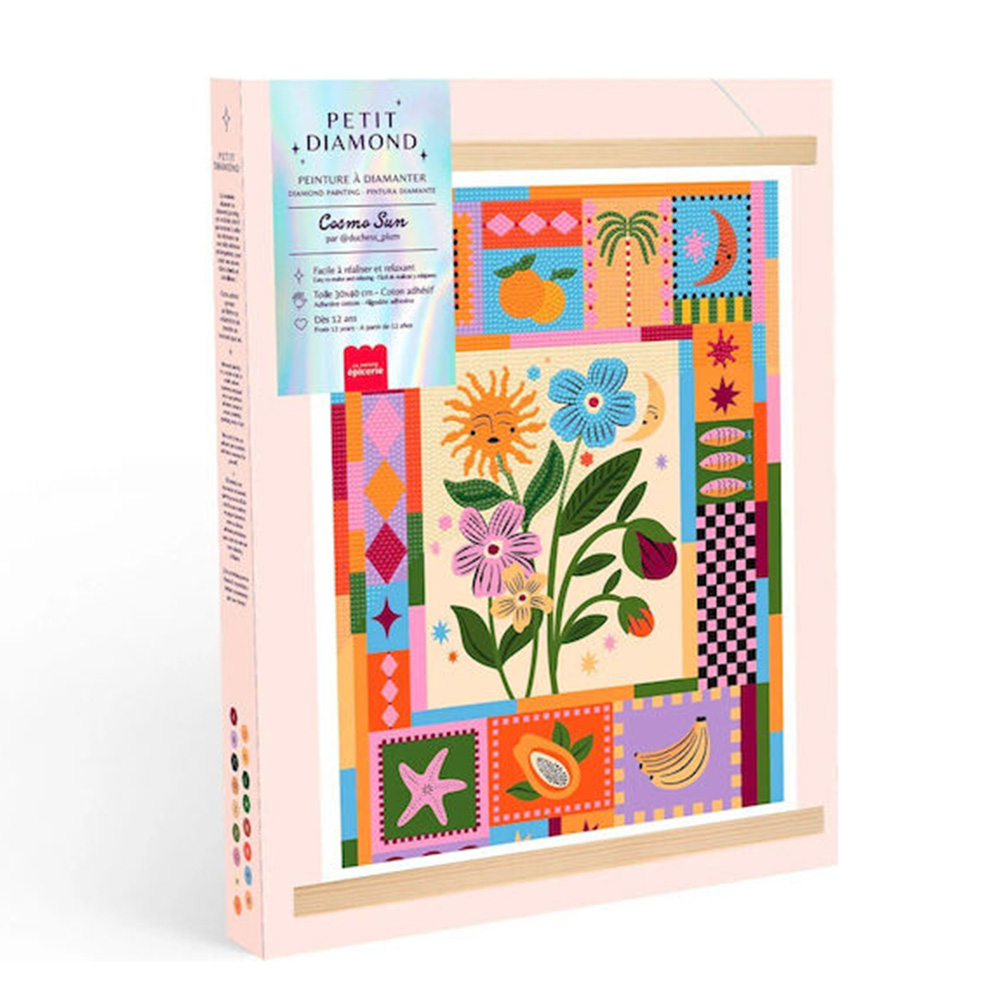 Σετ Ζωγραφικής με Διαμάντια -Petit Diamond Cosmo Sun 352017 La Petit Épicerie - 114849