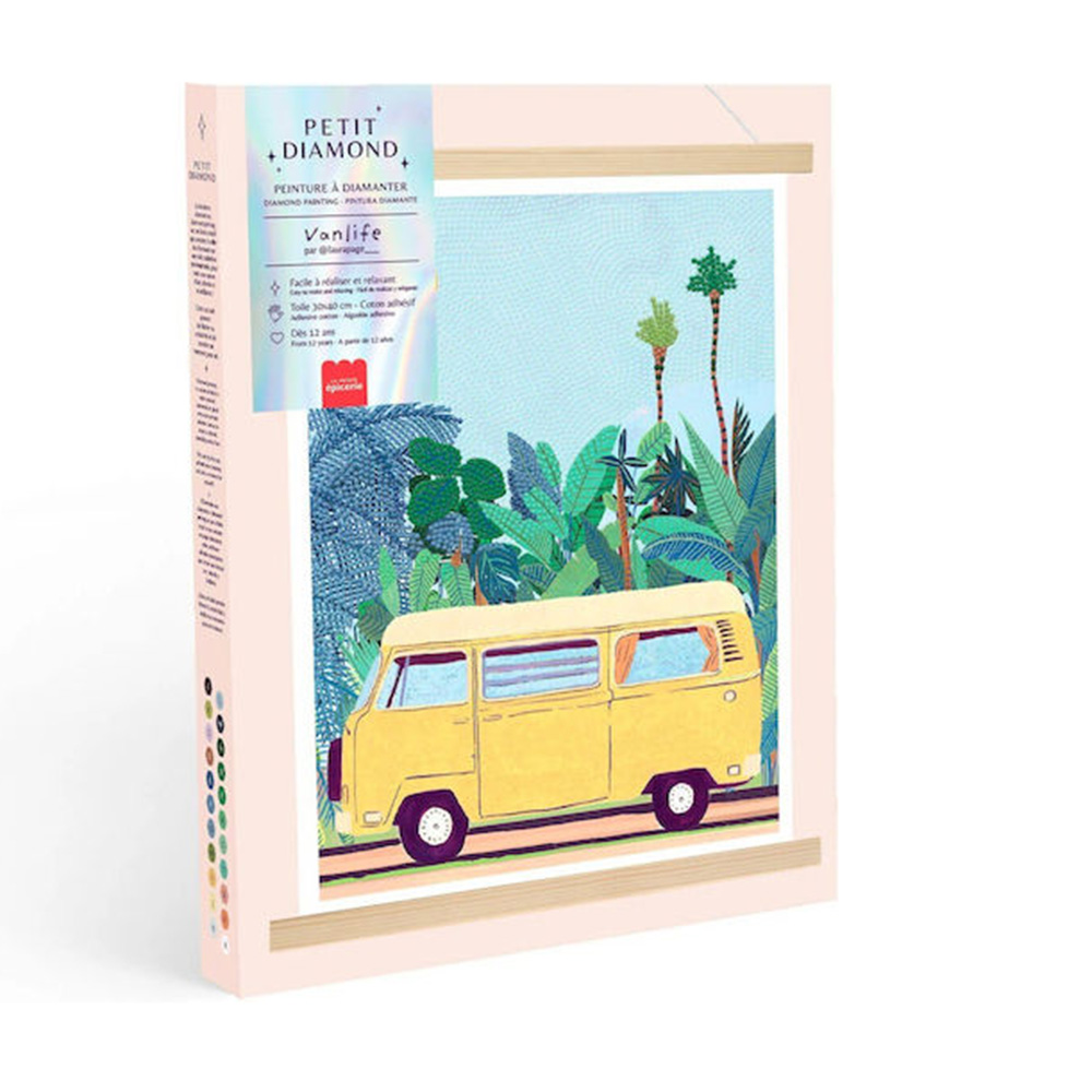 Σετ Ζωγραφικής με Διαμάντια - Petit Diamond Van Life 352015 La Petit Épicerie - 114841