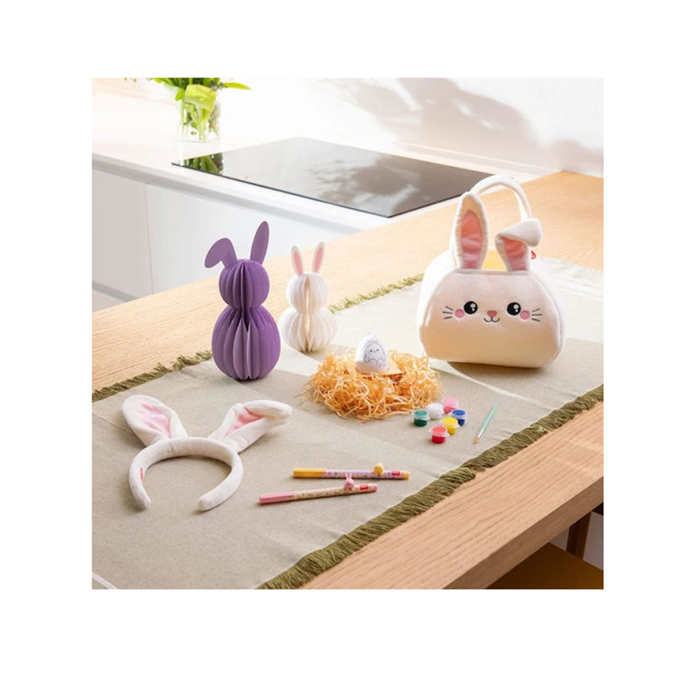 Τσάντα Υφασμάτινη Κυνηγιού Αυγών - Bunny - Hoppy Easter EBA0001 Legami - 1