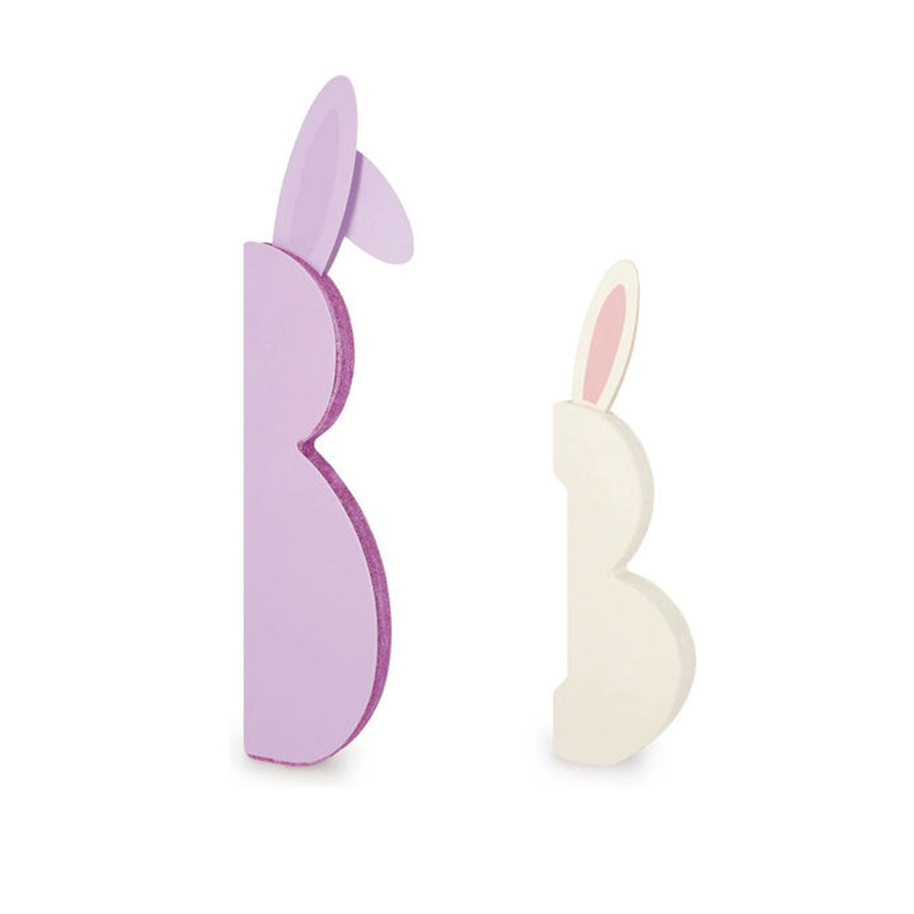 Διακοσμητικός Αναδιπλούμενος Χάρτινος Πασχαλινός Λαγός 2τεμ. Hoppy Easter PEB0001  Legami - 2