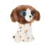 Λούτρινο Χνουδωτό Σκυλάκι Καφέ-Άσπρο Πιτσιλωτό 15εκ 1607-36249 Ty Beanie Boos AS - 2