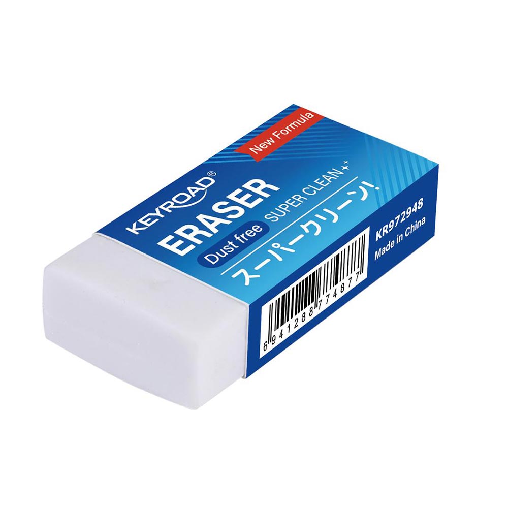 Γόμα Super Clean Άσπρη KR972948 Keyroad - 103024