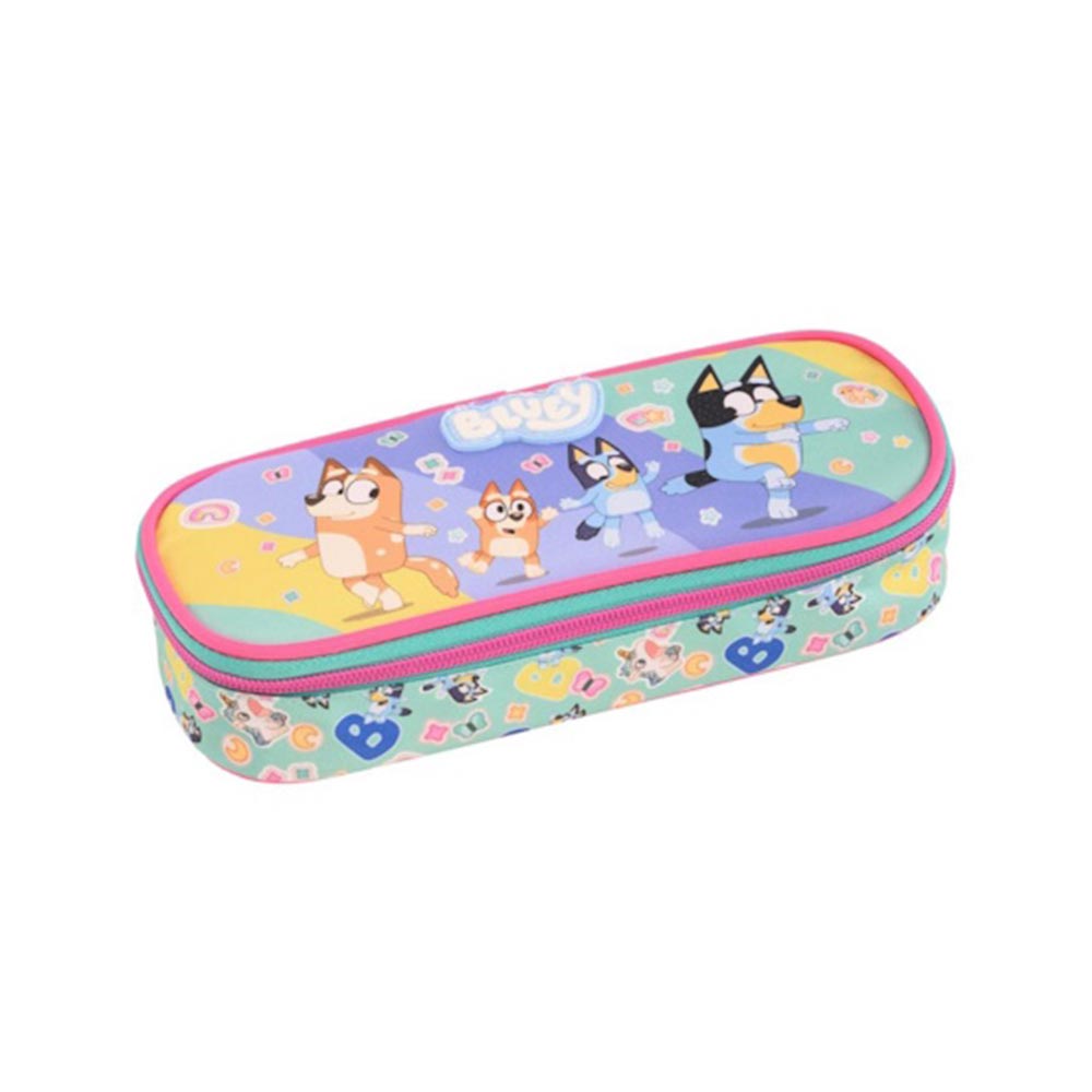 Κασετίνα Βαρελάκι Οβάλ Stickers Rain Bluey 250341 Graffiti - 103874