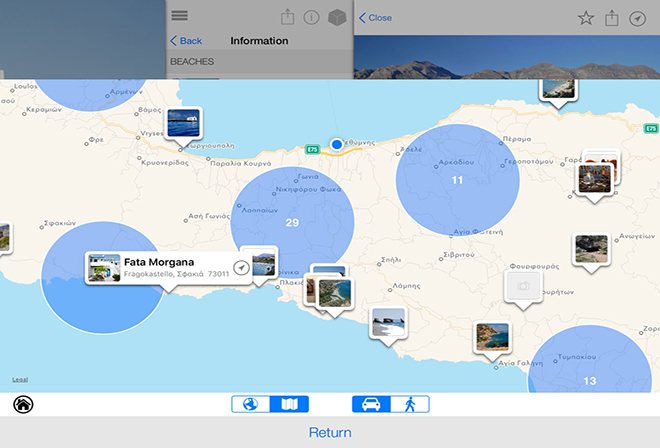 More Crete on our smart app