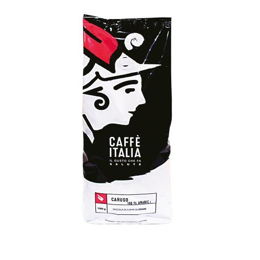 CAFFE ITALIA CARUSO 100% ARABICA 1Kg BEANS