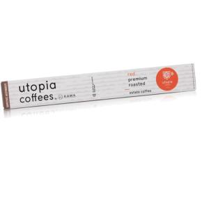 UTOPIA RED ΚΑΨΟΥΛΕΣ ΣΥΜΒΑΤΕΣ ΜΕ NESPRESSO 10ΤΕΜ